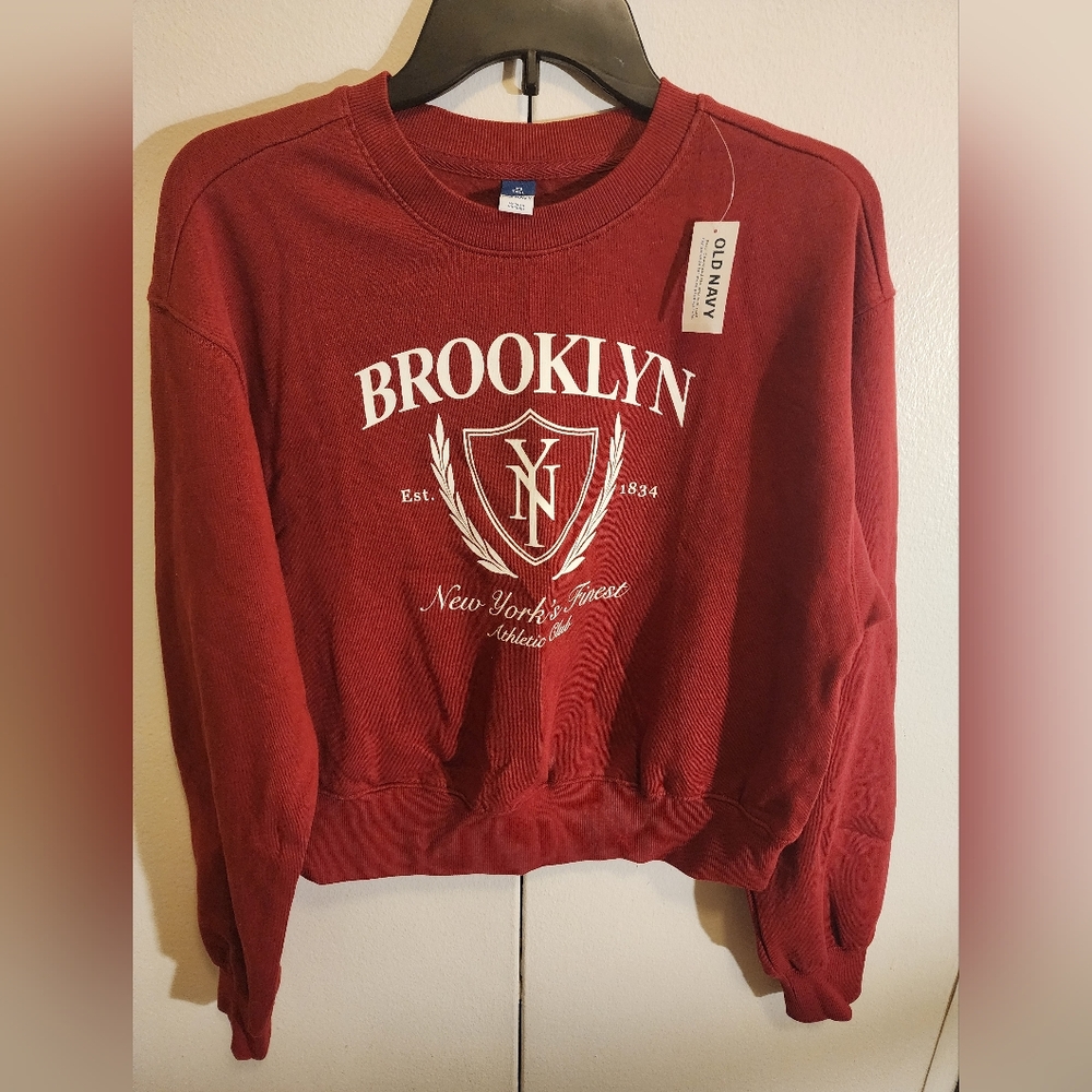 NWT Brooklyn Red Sweater - Picture 1 of 3